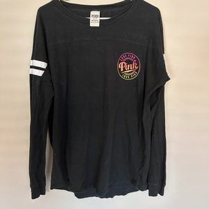 Victorias Secret Pink Vintage Open Back Shirt